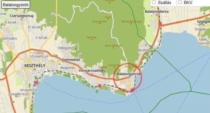 Eifert Haz Bed and Breakfast Balatongyörök Exteriör bild